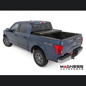 Ford Super Duty Bed Cover - Low Profile -  Flip Up - Hard Cover 6'10" Bed - 2017-2023