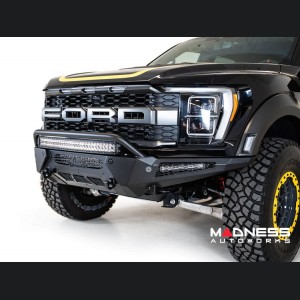 Ford Raptor Front Bumper - HoneyBadger - w/ Hoop - Addictive Desert Designs - 2021