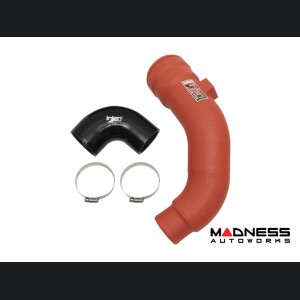 Ford Super Duty Performance Intercooler Piping - Wrinkle Red - 6.7L V8 - SES by Injen - Cold Side