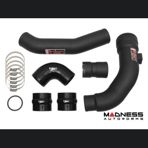 Ford Super Duty Performance Intercooler Piping - Wrinkle Black - 6.7L V8 - SES by Injen - Full Kit