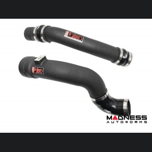 Ford Super Duty Performance Intercooler Piping - Wrinkle Black - 6.7L V8 - SES by Injen - Full Kit