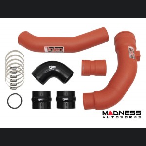 Ford Super Duty Performance Intercooler Piping - Wrinkle Red - 6.7L V8 - SES by Injen - Full Kit