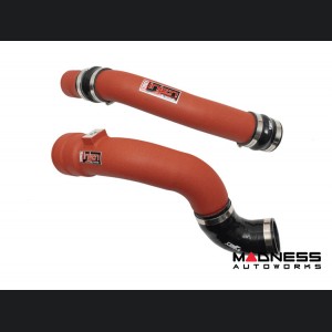 Ford Super Duty Performance Intercooler Piping - Wrinkle Red - 6.7L V8 - SES by Injen - Full Kit