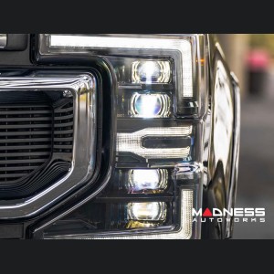 Ford Super Duty LED Headlights - XB Series - Morimoto - White DRL