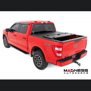 Ford Super Duty Bed Cover - Tri-Fold -  Flip Up - Hard Cover 6'10" Bed - 2008-2016