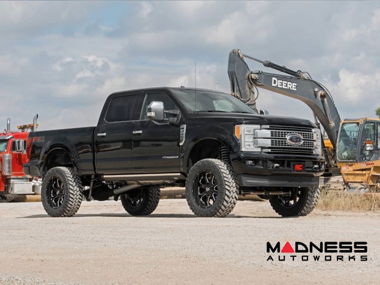 Ford Super Duty Lift Kit  - 6 Inch Coilover Conversion Kit w/ Vertex Adjustable Shocks - 3.5in Rear Axle 