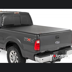 Ford Super Duty Bed Cover - Soft -  Roll Up - 6'10" Bed - 1999-2016