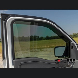 Ford Super Duty Side Widow Air Deflectors - In Channel Rain Guard