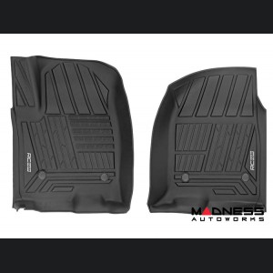 Chevy Silverado Floor Liners - Flex Fit - Front Bucket Seats - Crew Cab