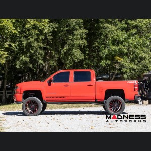 Chevy Silverado Side Steps - Power Running Boards - Lighted - Crew Cab - Rough Country (2014-2018)