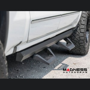 Chevy Silverado 1500 Running Boards - SRX2 Adjustable Side Steps - Rough Country