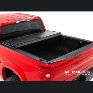 Chevrolet Silverado 1500 Bed Cover - Tri-Fold - Flip Up - Hard Cover - 5'10" Bed