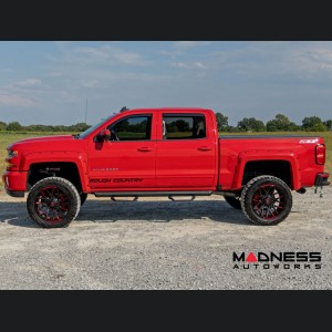 Chevy Silverado Side Window Deflectors - In Channel - Rain Guard