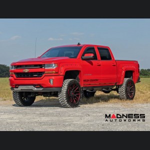 Chevy Silverado Side Window Deflectors - In Channel - Rain Guard