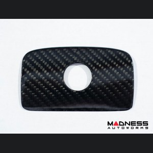 Jaguar XE Interior Trim - Carbon Fiber - Glove Box Handle Cover - Feroce Carbon