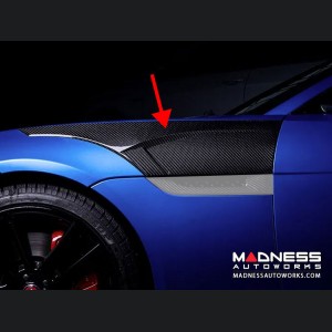 Jaguar F-Type Exterior Trim - Side Fender Panel Trim Kit - Carbon Fiber