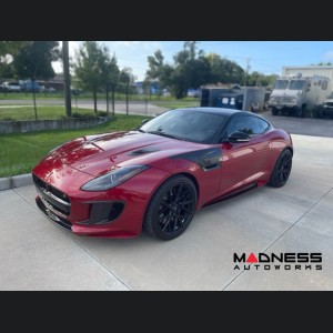 Jaguar F-Type Exterior Trim - Side Fender Vent Trim Kit - Carbon Fiber