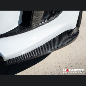 Jaguar F-Type Exterior Trim - Carbon Fiber - Front Splitter Trim Kit 