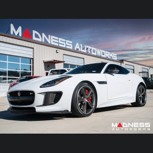 Jaguar F-Type Exterior Trim - Carbon Fiber - Front Splitter Trim Kit 