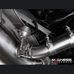 Jaguar F-Type Performance Exhaust System - Ragazzon - 3.0L V6 - Center Exit - Vacuum Valve Design - Non Resonated - Dual Tip 