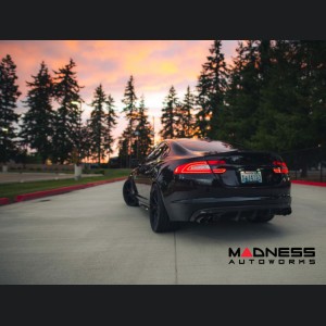 Jaguar XF Custom Wheels - HF-5 by Vossen - Satin Black