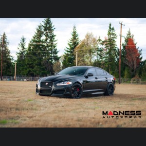 Jaguar XF Custom Wheels - HF-5 by Vossen - Satin Black