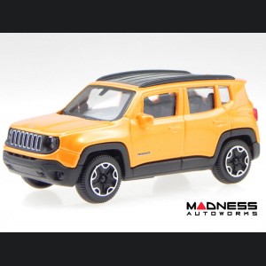 Jeep Renegade Die Cast Model - 1:43 Scale - Orange
