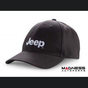 Baseball Cap - Jeep - Black