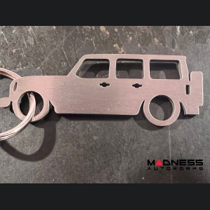 Keychain - Jeep Wrangler Silhouette