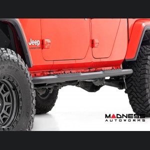 Jeep Gladiator JT Side Steps - Oval Nerf Steps - Rough Country