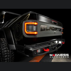 Jeep Gladiator JT Tail Lights - Flush Mount - LED - Red Lens