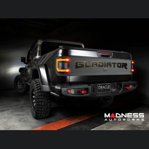 Jeep Gladiator JT Tail Lights - Flush Mount - LED - Smoked Lens