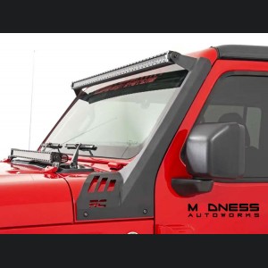 Jeep Gladiator JT Lighting Upgrade - 50in Windshield Mount - Spectrum Series - Single Row LED