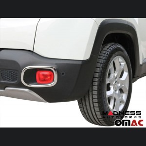 Jeep Renegade Rear Reflector Trim Set - Chrome
