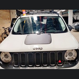 Jeep Renegade Flexible Solar Panel Kit - Complete Kit w/ Waterproof Controller + Hood Decal - 55W