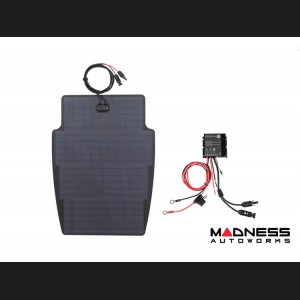 Jeep Renegade Flexible Solar Panel Kit - Complete Kit w/ Waterproof Controller + Hood Decal - 55W