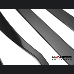 Jeep Renegade Door Trim - Lower Side Molding Kit - Dark Chrome Steel