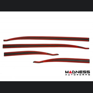 Jeep Renegade Door Trim - Lower Side Molding Kit - Carbon Fiber 