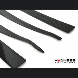 Jeep Renegade Door Trim - Lower Side Molding Kit - Carbon Fiber 