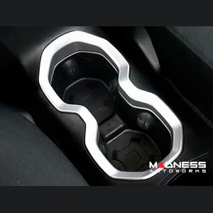 Jeep Renegade Cup Holder Trim - Silver - Pre Facelift