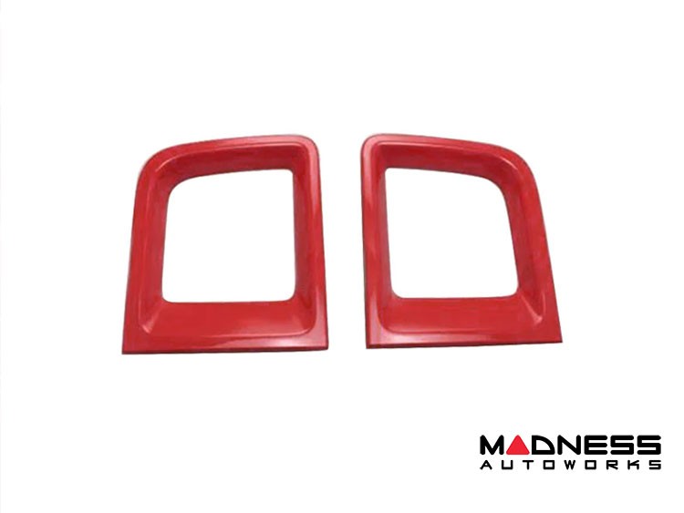 Jeep Renegade Front Bumper Frame Trim - Red