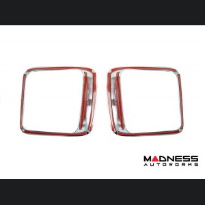 Jeep Renegade Inner Taillight Trim Pieces - Chrome