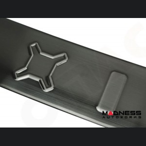 Jeep Renegade Rear Bumper Sill Cover - Dark Brushed Stainless Steel