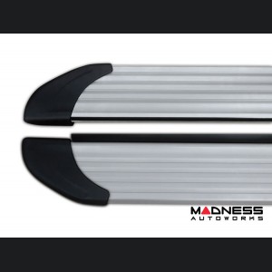 Jeep Renegade Side Steps - APA Running Boards - Silver / Aluminum
