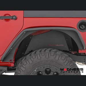 Jeep Wrangler JK Tubular Front + Rear Fender Flare Set - 2007 - 2018