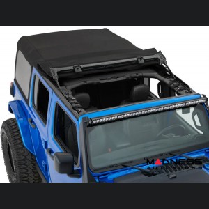 Jeep Wrangler JL Soft Top - Supertop Squareback by Bestop - Black Twill