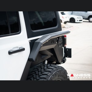 Jeep Wrangler JL Fender Flares - Fab Fours - Rear - Fender Liner For Base System - 4 Door