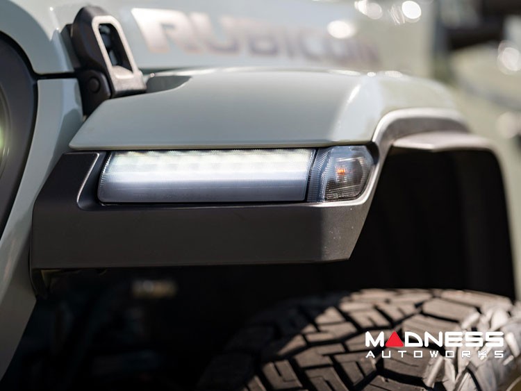 Jeep Wrangler JL LED Fender Light Kit - BX LED Series - Morimoto - Smoked