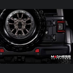 Jeep Wrangler JL LED Tail Lights - XB LED Series - Morimoto - Low Profile - Red