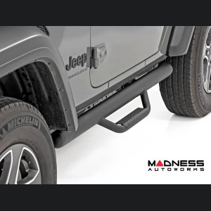 Jeep Wrangler JL Side Steps - Nerf Steps - Rough Country - 2 Door
